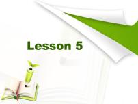 小学人教精通版Lesson 5教课课件ppt