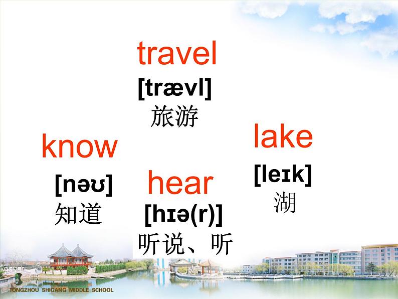 人教精通版小学英语六下 Unit3 We are going to travel.(Lesson14) 课件02