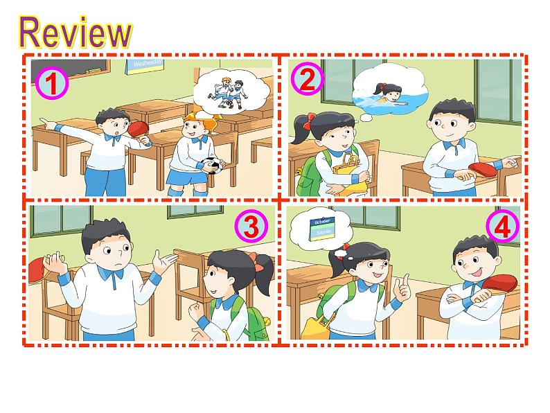 译林版小学英语四下 Unit2 After school(第4课时) 课件03