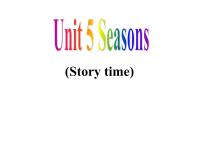 小学英语新版-牛津译林版四年级下册Unit 5 Seasons课堂教学课件ppt