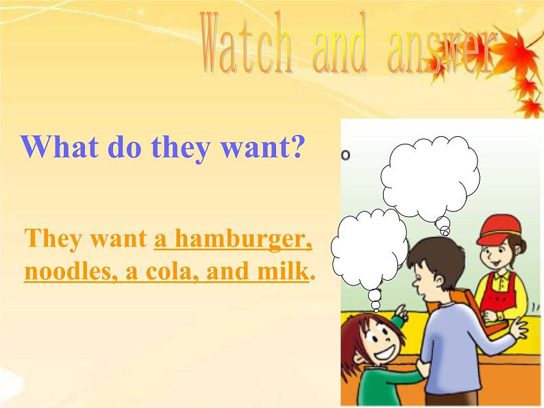 外研版（三起）小学英语六下 Module1 Unit2 What do you want to eat？ 课件07