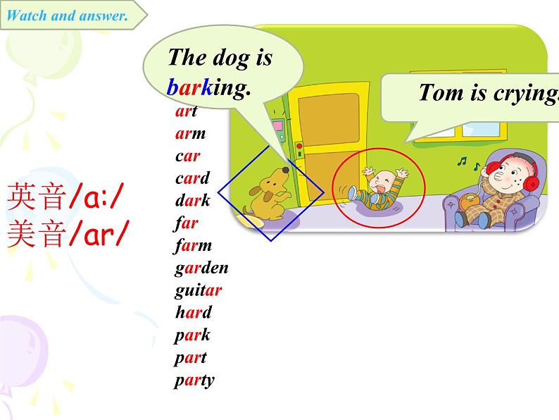 外研版（一起）小学英语六下 M5U1 He is playing the suona,but the telephone rings. 课件第3页