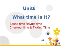 小学新版-牛津译林版Unit  6  What time is it?课文内容ppt课件