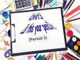 译林版小学英语三下 Unit3 Is this your pencil？(第2课时) 课件