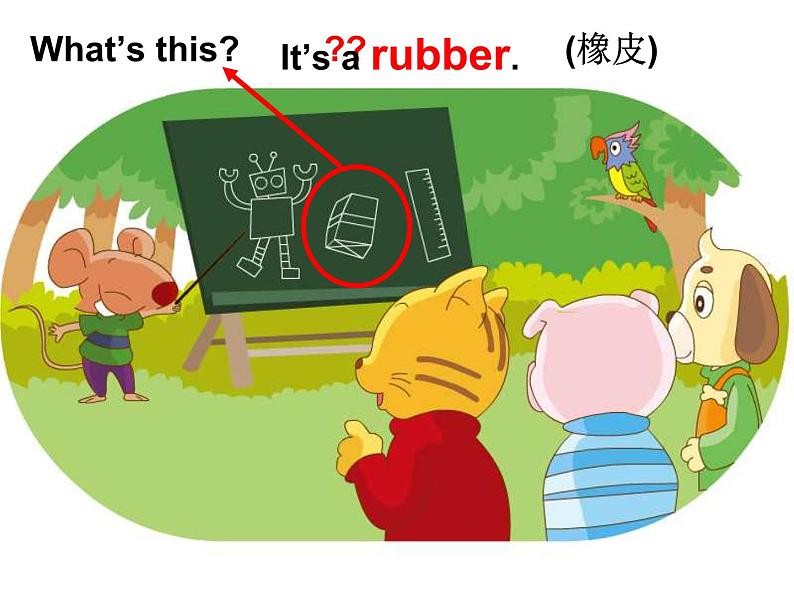 译林版小学英语三下 Unit1 In class(第2课时) 课件08