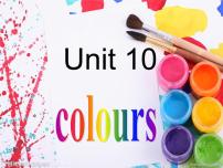 2021学年Unit 10 Colors教案配套课件ppt
