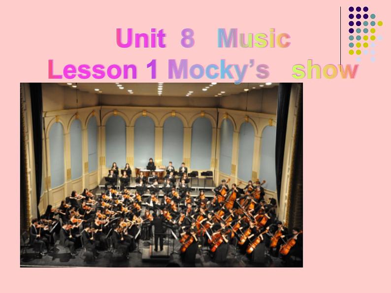 北师大版六下英语 Unit8 Music Lesson1 课件01