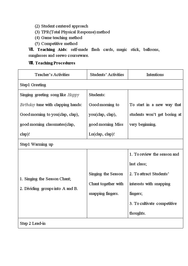 陕旅版小学英语五下 Unit3 Spring Begins From March partA 教案02