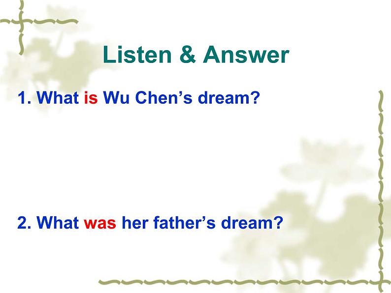 陕旅版小学英语六下 Unit8 What 's Your Dream？ partB 课件第3页