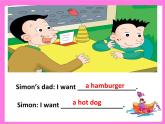外研版（三起）小学英语六下 Module1 Unit1 I want a hot dog,please. 课件