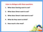 外研版（三起）小学英语六下 Module1 Unit1 I want a hot dog,please. 课件