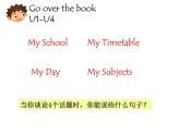 譯林版（三起）小學(xué)英語四下 project1 My school life partA&B 課件