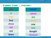 外研版（三起）小学英语六下 Module6 Unit1 It was Daming's birthday yesterday. 课件