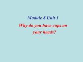 外研版（三起）小学英语六下 Module8 Unit1 Why do you have cups on your heads？ 课件