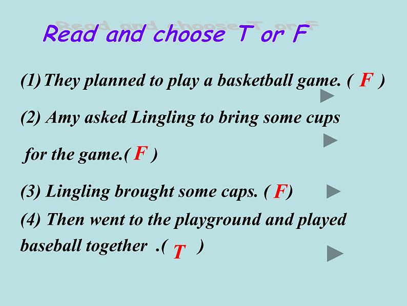 外研版（三起）小学英语六下 Module8 Unit1 Why do you have cups on your heads？ 课件08