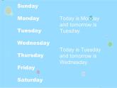外研版（三起）小學(xué)英語(yǔ)四下 M3 U2 On Monday I'll swimming. 課件
