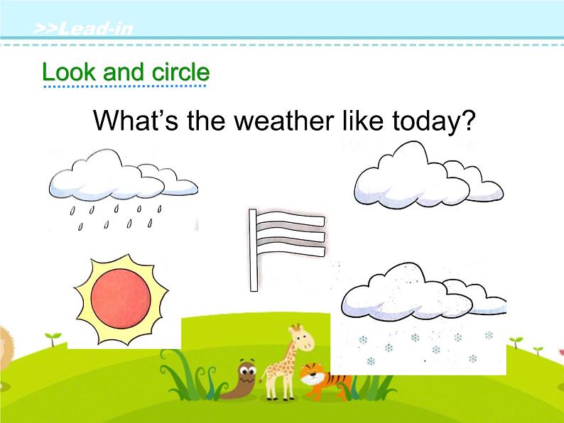 陕旅版小学英语五下 Unit5 What 's the Weather like Today？ partB 课件第3页