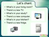 人教精通版小學(xué)英語四下 Unit1 Welcome to my new home!(Lesson6) 課件