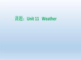 北师大版五下英语 Unit11 Weather Lesson1 课件