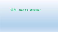 北师大版 (三年级起点)五年级下册Unit 11 Weather教课内容ppt课件