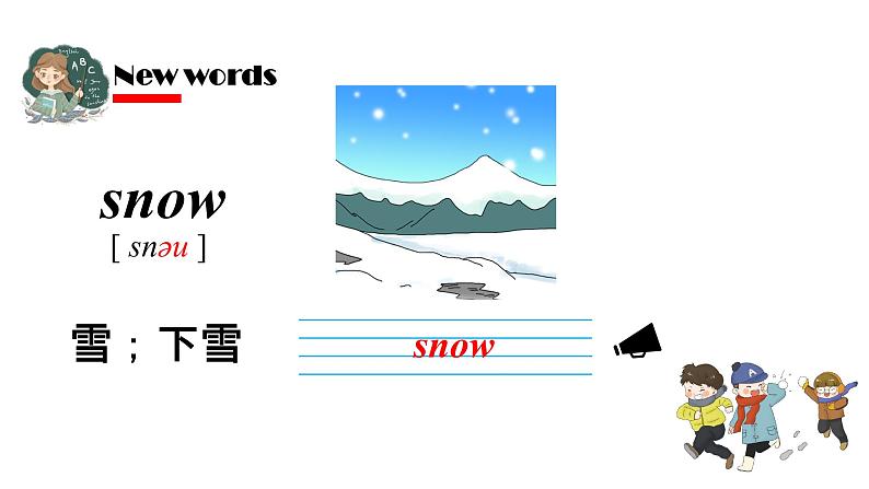 陕旅版小学英语四下 Unit3 Is It snowing？partA 课件第2页