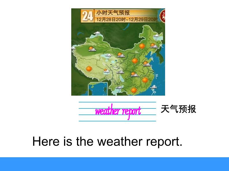 陕旅版小学英语五下 Unit5 What 's the Weather like Today？ partC 课件第4页