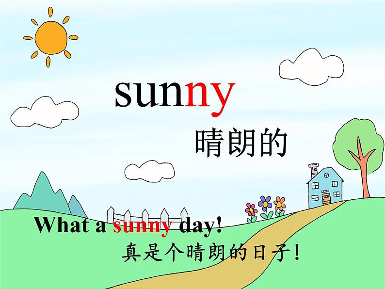 陕旅版小学英语五下 Unit5 What 's the Weather like Today？ partA 课件第4页