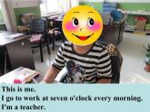 外研版（一起）小學(xué)英語五下 M7U1 My father goes to work at8o'clock every morning. 課件