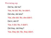 四年级英语下册课件-Module 9 Unit 2 Did you have a nice holiday （4）-外研版（三起）