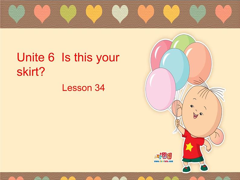 人教精通版英语三下 Unit6 Is this your skirt？(Lesson34) 课件02