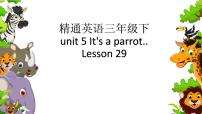 2020-2021学年Lesson 29教课课件ppt