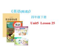 小学英语人教精通版四年级下册Lesson 25教课内容课件ppt