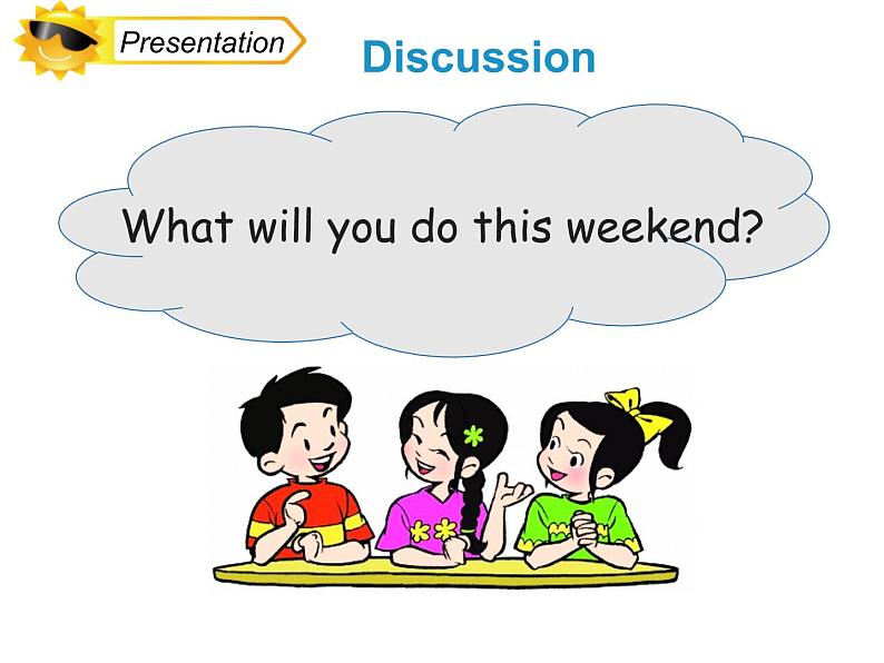 人教精通版小学英语四下 Unit5 What will you do this weekend？(Lesson27) 课件05