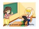 人教精通版小學英語五下 Unit3 We should obey the rules.(Lesson17) 課件