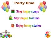译林版小学英语四下 Project2 A party 课件