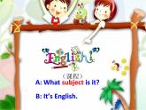 译林版小学英语四下 Unit1 Our school subjects(第1课时) 课件