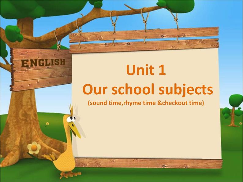 译林版小学英语四下 Unit1 Our school subjects(第3课时) 课件第3页