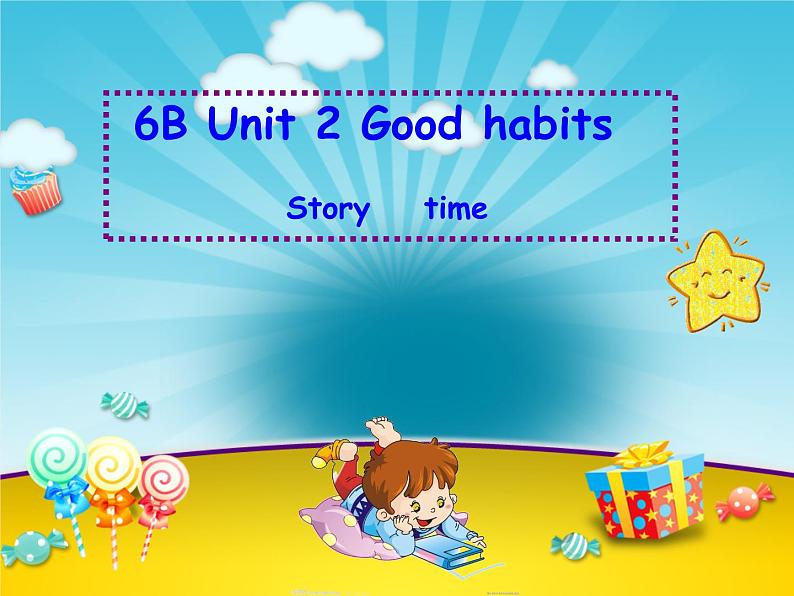 译林版小学英语六下 Unit2 Good habits(第1课时) 课件第1页