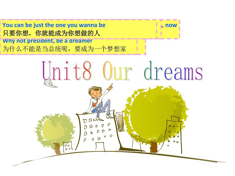 译林版小学英语六下 Unit8 Our dreams(第3课时) 课件第2页