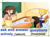 人教精通版小学英语五下 Unit3 We should obey the rules.(Lesson14) 课件