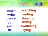 人教精通版小學(xué)英語五下 Unit6 We are watching the games.(Lesson31) 課件