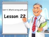 人教精通版小学英语五下 Unit4 What's wrong with you？(Lesson22) 课件