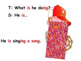 人教精通版小学英语五下 Unit6 We are watching the games.(Lesson34) 课件