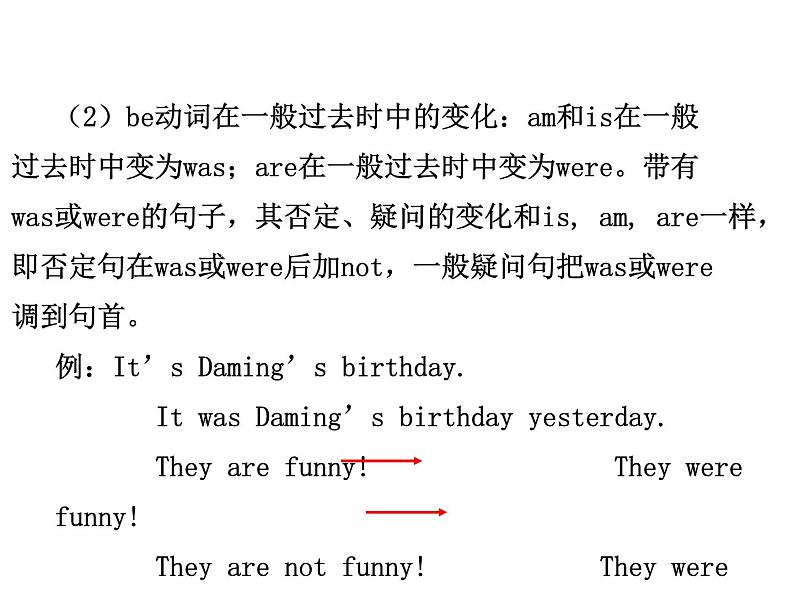 六年级英语下册课件-Module 6 Unit 1 It was Daming 's birthday yesterday32-外研版(三起)第5页