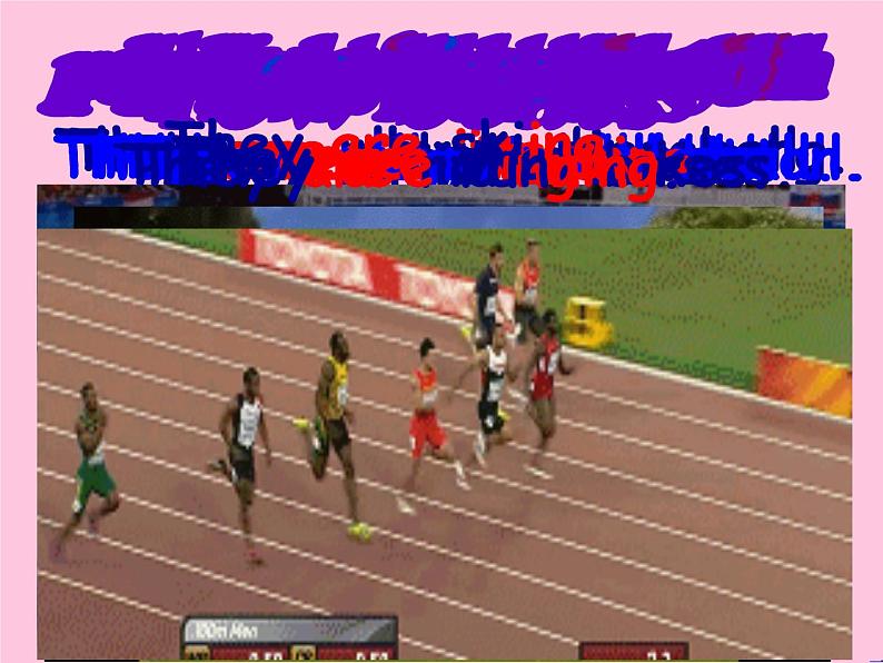 人教精通版小学英语五下 Unit6 We are watching the games.(Lesson36) 课件04