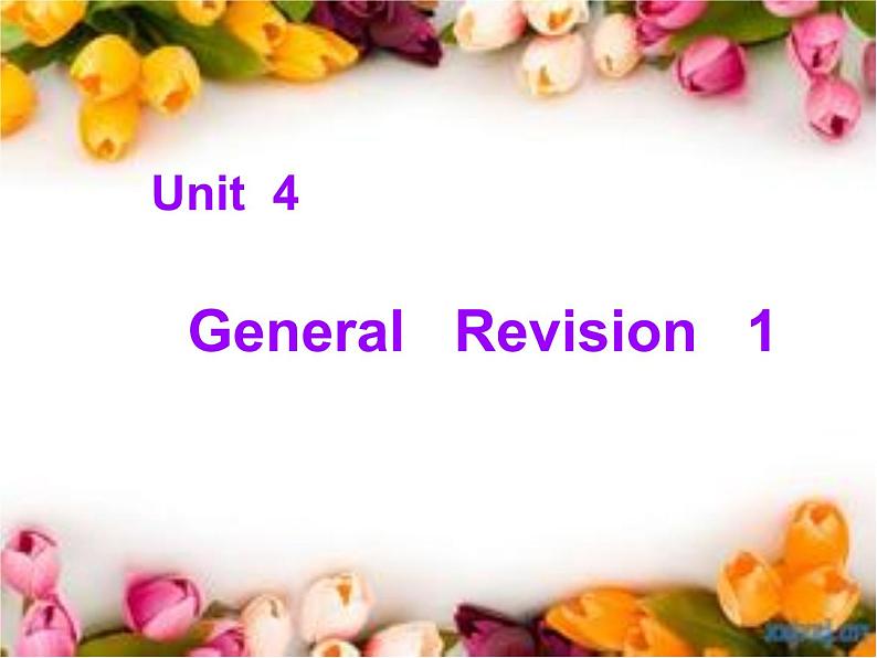 人教精通版小学英语六下 Unit4 General Revision1 Task1-2 课件01