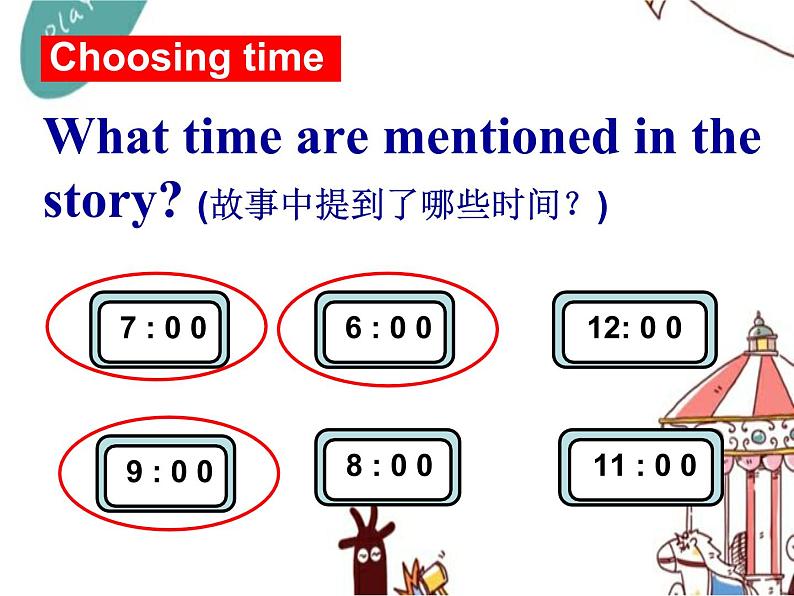 译林版小学英语三下 Unit6 What time is it？(第1课时) 课件07