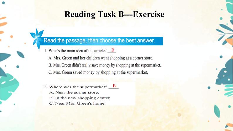 小升初阅读与写作Unit5第1课时（课件）  （通用版）第8页