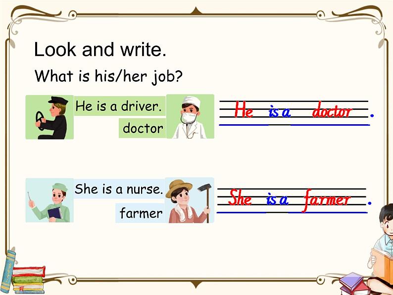 PEP4年级英语上册 Unit6 第六课时第6页