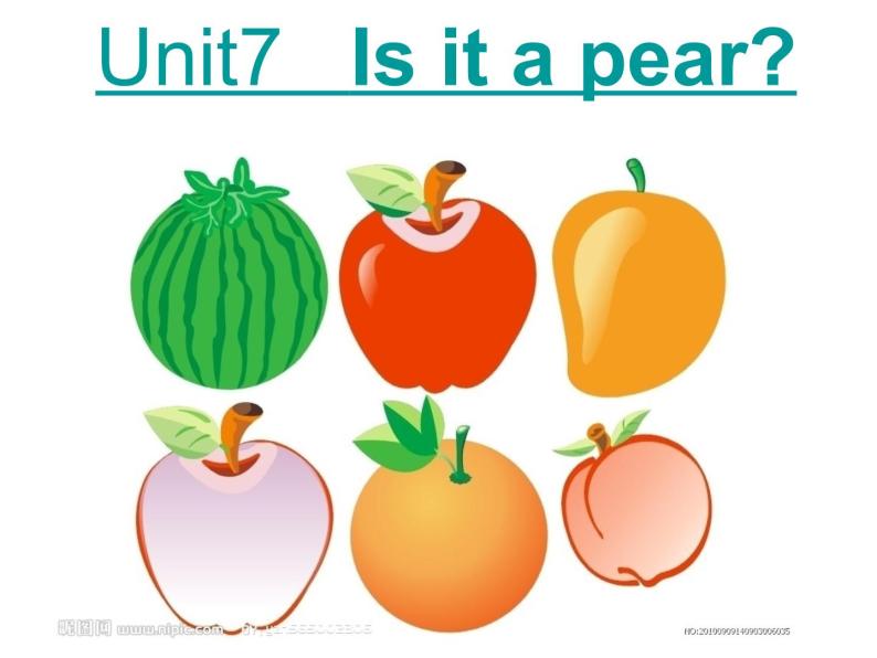 北师大版三下英语 Unit7 Fruits lesson2 课件01